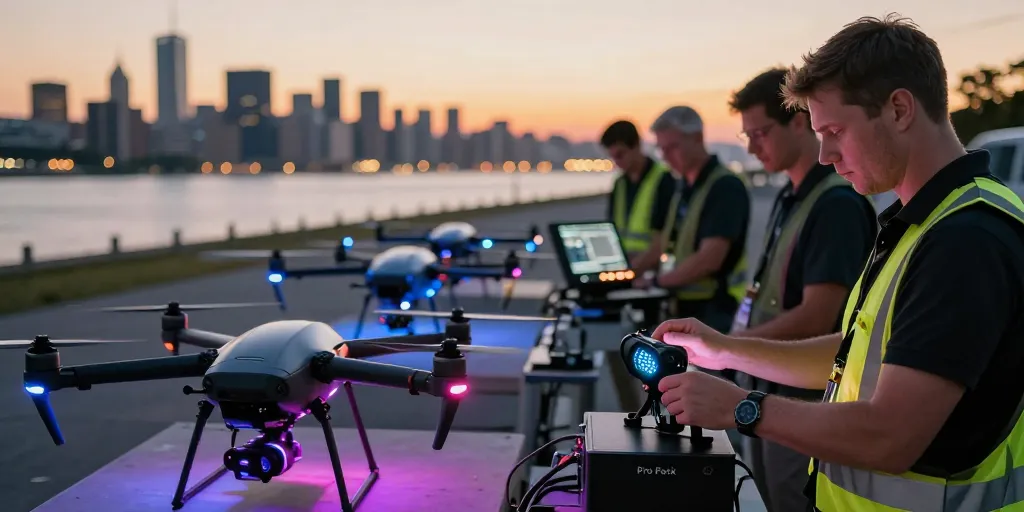 welche drohnen für lichtshow